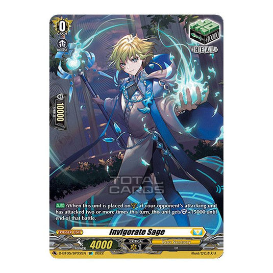 Cardfight!! Vanguard - Triumphant Return of The Brave Heroes - Invigorate Sage (SP) D-BT05/SP22