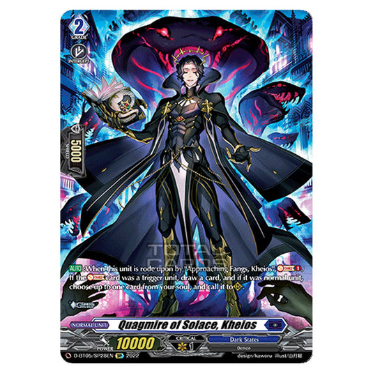 Cardfight!! Vanguard - Triumphant Return of The Brave Heroes - Quagmire of Solace, Kheios (SP) D-BT05/SP28