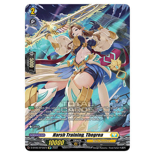 Cardfight!! Vanguard - Triumphant Return of The Brave Heroes - Harsh Training, Thegrea (SP) D-BT05/SP35