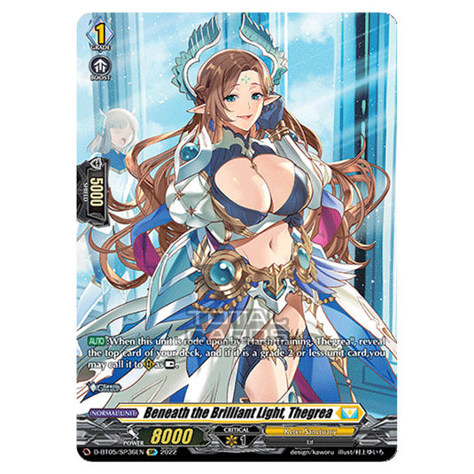 Cardfight!! Vanguard - Triumphant Return of The Brave Heroes - Beneath the Brilliant Light, Thegrea (SP) D-BT05/SP36