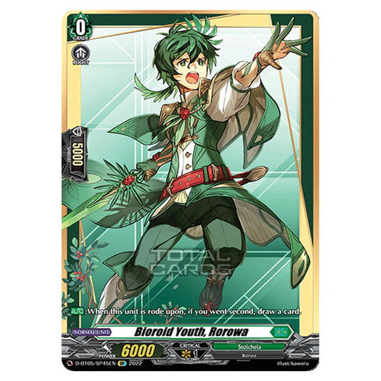 Cardfight!! Vanguard - Triumphant Return of The Brave Heroes - Bioroid Youth, Rorowa (SP) D-BT05/SP45