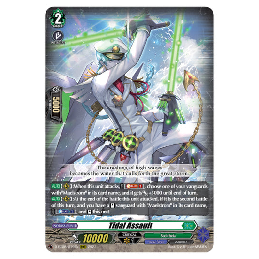 Cardfight!! Vanguard - Minerva Rising - Tidal Assault (RRR) D-BT08/010