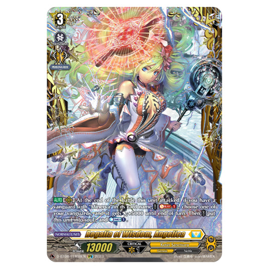 Cardfight!! Vanguard - Minerva Rising - Regalia of Wisdom, Angelica (FFR) D-BT08/FFR08