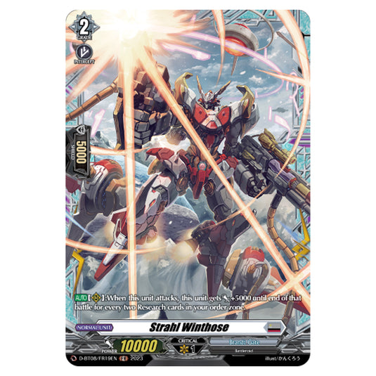 Cardfight!! Vanguard - Minerva Rising - Strahl Winthose (FR) D-BT08/FR19