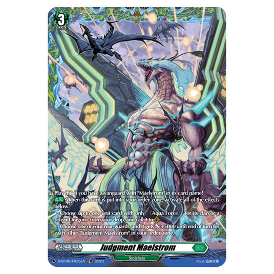 Cardfight!! Vanguard - Minerva Rising - Judgment Maelstrom (FR) D-BT08/FR35