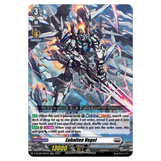 Cardfight!! Vanguard - Dragontree Invasion - Eahalten Vogel (RR) D-BT09/025