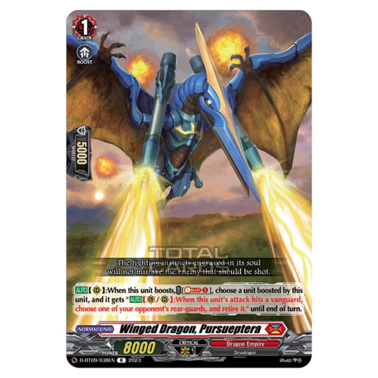 Cardfight!! Vanguard - Dragontree Invasion - Winged Dragon, Pursueptera (R) D-BT09/038