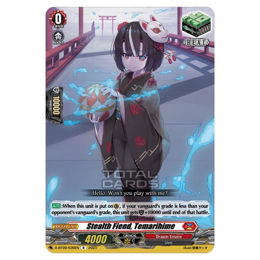 Cardfight!! Vanguard - Dragontree Invasion - Stealth Fiend, Temarihime (R) D-BT09/039