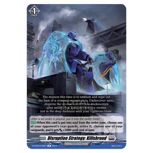 Cardfight!! Vanguard - Dragontree Invasion - Disruption Strategy: Killshroud (R) D-BT09/048