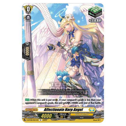 Cardfight!! Vanguard - Dragontree Invasion - Affectionate Harp Angel (R) D-BT09/051