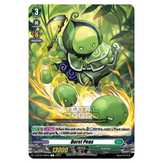 Cardfight!! Vanguard - Dragontree Invasion - Burst Peas (C) D-BT09/089