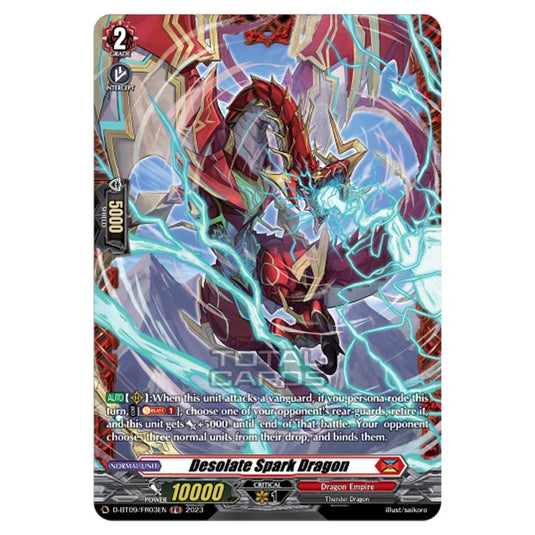 Cardfight!! Vanguard - Dragontree Invasion - Desolate Spark Dragon (FR) D-BT09/FR03