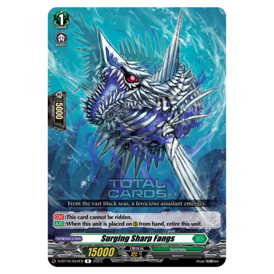 Cardfight!! Vanguard - Dragon Masquerade - Surging Sharp Fangs (R) D-BT10/054