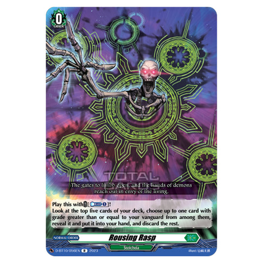 Cardfight!! Vanguard - Dragon Masquerade - Rousing Rasp (R) D-BT10/056