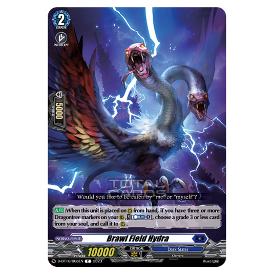 Cardfight!! Vanguard - Dragon Masquerade - Brawl Field Hydra (C) D-BT10/068