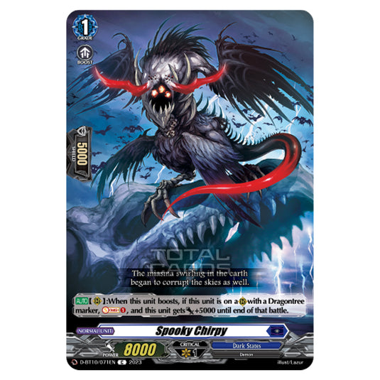 Cardfight!! Vanguard - Dragon Masquerade - Spooky Chirpy (C) D-BT10/071