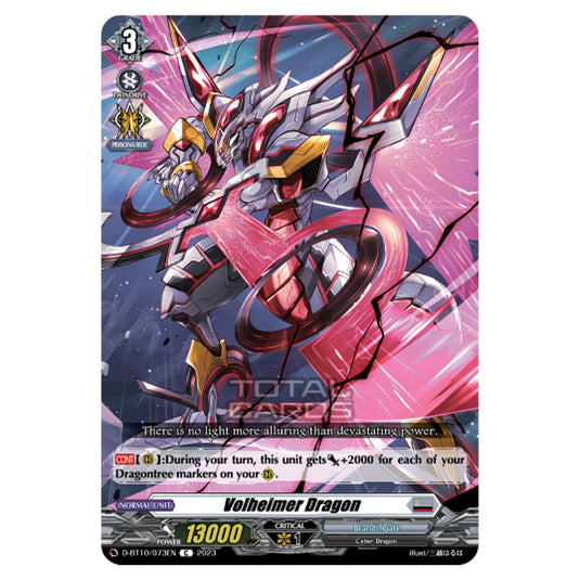 Cardfight!! Vanguard - Dragon Masquerade - Volheimer Dragon (C) D-BT10/073