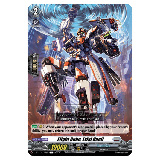 Cardfight!! Vanguard - Dragon Masquerade - Flight Robo, Erial Haeli (C) D-BT10/076