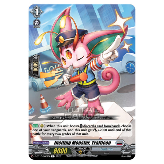 Cardfight!! Vanguard - Dragon Masquerade - Inciting Monster, Trafficon (C) D-BT10/080
