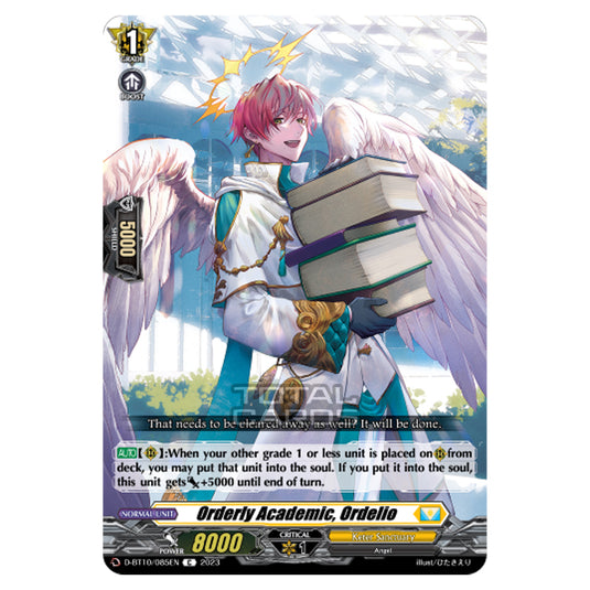 Cardfight!! Vanguard - Dragon Masquerade - Orderly Academic, Ordelio (C) D-BT10/085