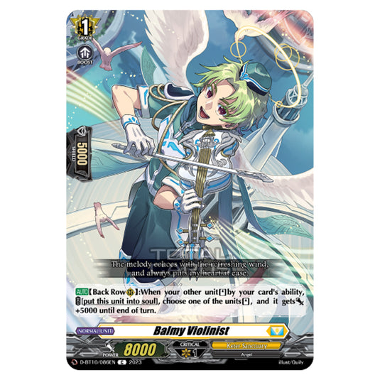 Cardfight!! Vanguard - Dragon Masquerade - Balmy Violinist (C) D-BT10/086