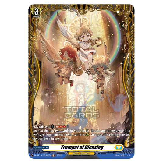 Cardfight!! Vanguard - Dragon Masquerade - Trumpet of Blessing (FR) D-BT10/FR32