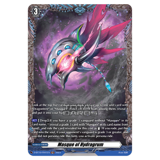 Cardfight!! Vanguard - Dragon Masquerade - Masque of Hydragrum (FR) D-BT10/FR41