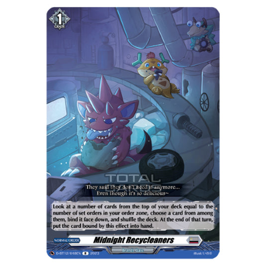 Cardfight!! Vanguard - Evenfall Onslaught - Midnight Recycleaners (R) D-BT12-048EN