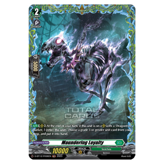 Cardfight!! Vanguard - Evenfall Onslaught - Maundering Loyalty (FR) D-BT12-FR36EN