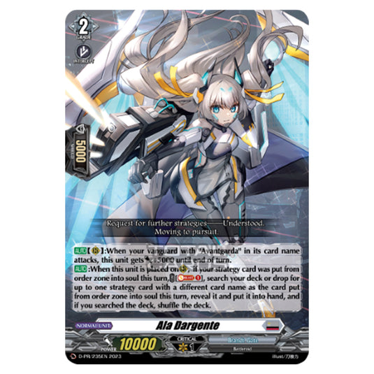 Cardfight!! Vanguard - Evenfall Onslaught - Ala Dargente (PR) D-PR-235EN