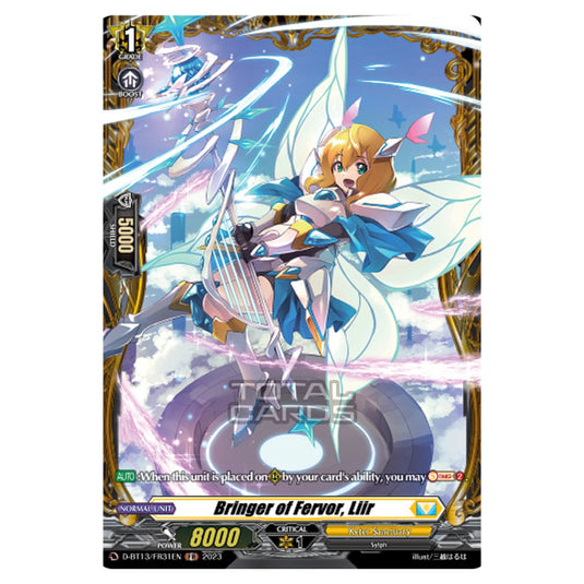 Cardfight!! Vanguard - D-BT13 - Flight of Chakrabarthi - Bringer of Fervor, Liir (FR) D-BT13/FR31EN