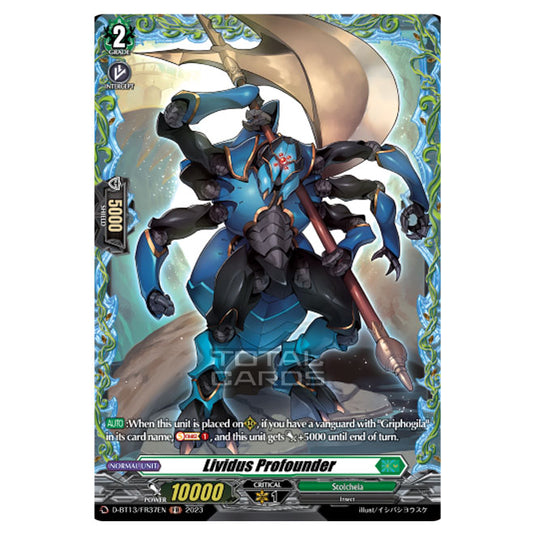 Cardfight!! Vanguard - D-BT13 - Flight of Chakrabarthi - Lividus Profounder (FR) D-BT13/FR37EN