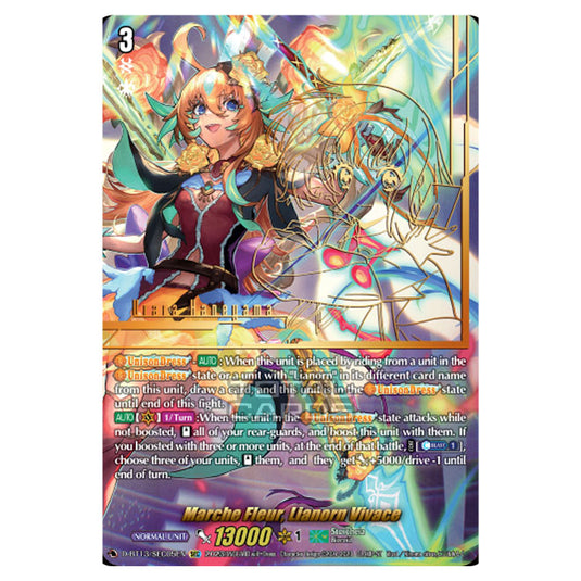 Cardfight!! Vanguard - D-BT13 - Flight of Chakrabarthi - Marche Fleur, Lianorn Vivace (SEC) D-BT13/SEC05EN