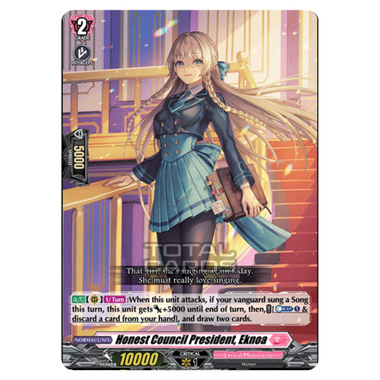 Cardfight!! Vanguard - D LBT01 - Lyrical Melody - Overserious President, Equinoa (RRR) D-LBT01/009