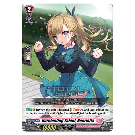 Cardfight!! Vanguard - D LBT01 - Lyrical Melody - Unbreakable Talent, Henrietta (RR) D-LBT01/014