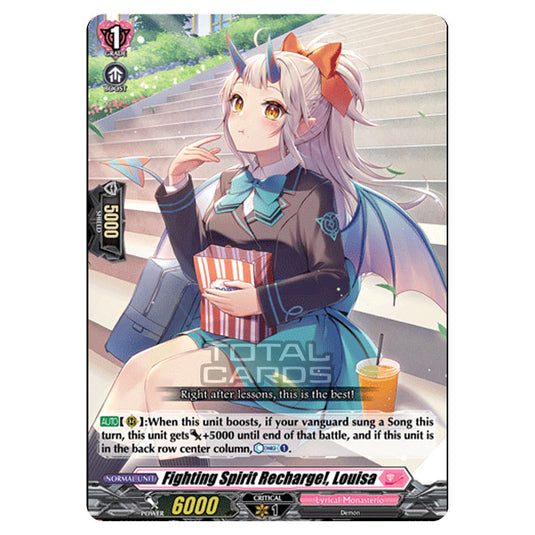 Cardfight!! Vanguard - D LBT01 - Lyrical Melody - Spirit Recharge! Luisa (RR) D-LBT01/020
