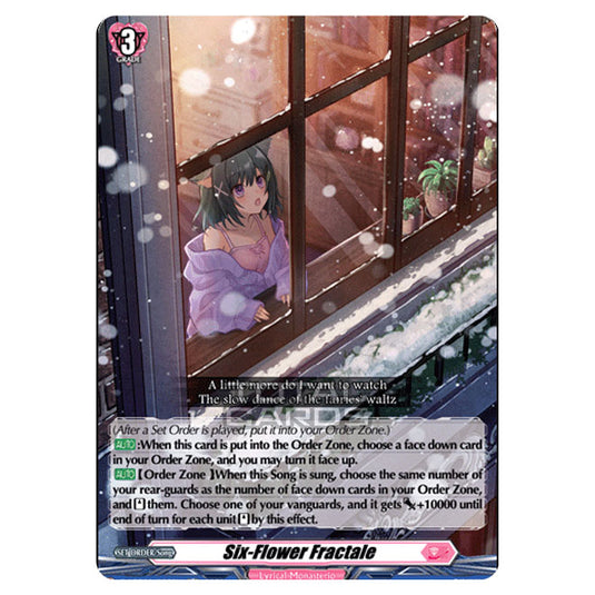 Cardfight!! Vanguard - D LBT01 - Lyrical Melody - Six-Flower Fractale (RR) D-LBT01/022