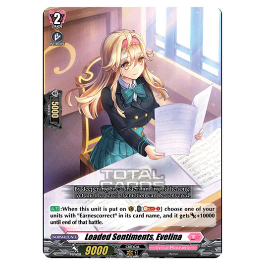Cardfight!! Vanguard - D LBT01 - Lyrical Melody - Loaded Sentiments, Evelina (C) D-LBT01/071