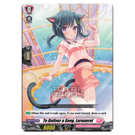 Cardfight!! Vanguard - D LBT01 - Lyrical Melody - To Deliver a Song, Loronerol (C) D-LBT01/099