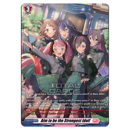 Cardfight!! Vanguard - D LBT01 - Lyrical Melody - Aim to be the Strongest Idol! (SP) D-LBT01/SP21