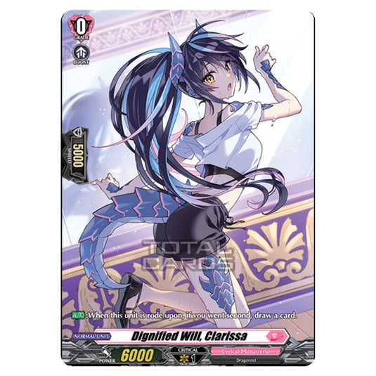 Cardfight!! Vanguard - D LBT01 - Lyrical Melody - Dignified Will, Clarissa (SP) D-LBT01/SP33