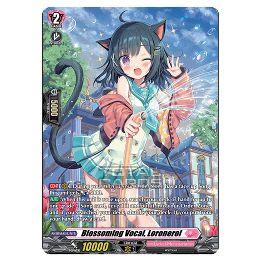 Cardfight!! Vanguard - D LBT01 - Lyrical Melody - Blossoming Vocal, Loronerol (SP) D-LBT01/SP37