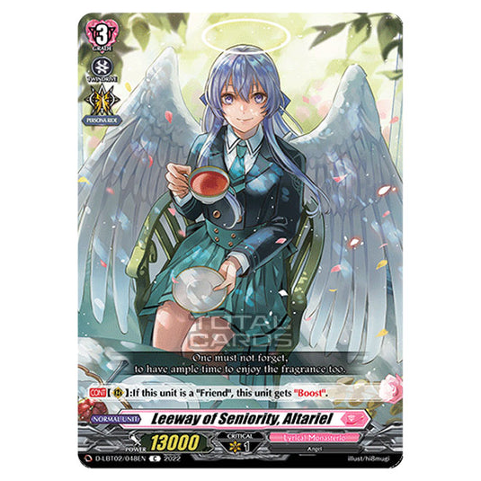 Cardfight!! Vanguard - Lyrical Monasterio ~It's A New School Term!~ - Leeway of Seniority, Altariel (C) D-LBT02/048