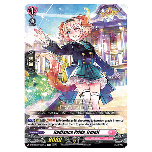 Cardfight!! Vanguard - Lyrical Monasterio ~It's A New School Term!~ - Radiance Pride, Irmeli (C) D-LBT02/060