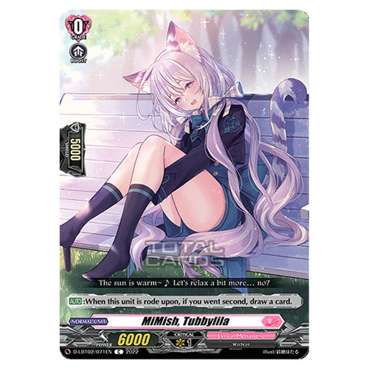 Cardfight!! Vanguard - Lyrical Monasterio ~It's A New School Term!~ - MiMish, Tubbylila (C) D-LBT02/071