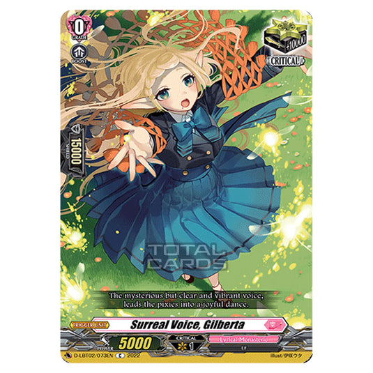 Cardfight!! Vanguard - Lyrical Monasterio ~It's A New School Term!~ - Surreal Voice, Gilberta (C) D-LBT02/073