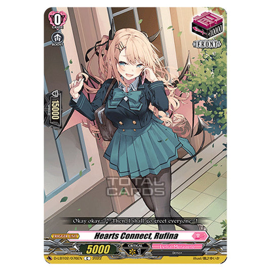 Cardfight!! Vanguard - Lyrical Monasterio ~It's A New School Term!~ - Hearts Connect, Rufina (C) D-LBT02/076