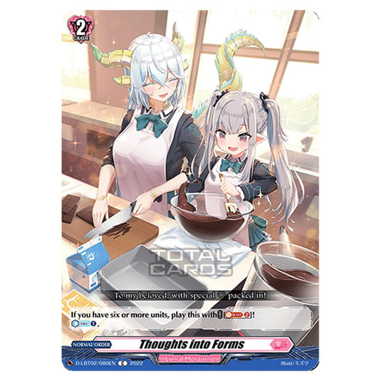 Cardfight!! Vanguard - Lyrical Monasterio ~It's A New School Term!~ - Thoughts into Forms (C) D-LBT02/080