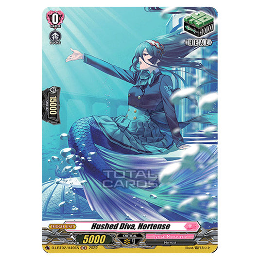 Cardfight!! Vanguard - Lyrical Monasterio ~It's A New School Term!~ - Hushed Diva, Hortense (H) D-LBT02/H049