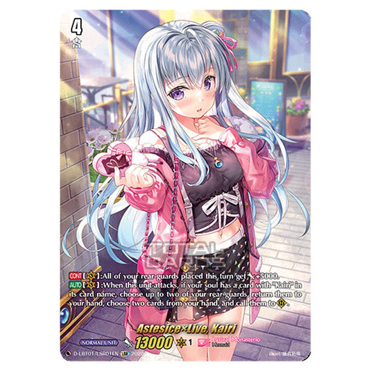 Cardfight!! Vanguard - Lyrical Monasterio ~It's A New School Term!~ - AstesicexLive, Kairi (LSR) D-LBT02/LSR001